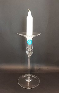 CASTIÇAL DE CRISTAL IMPERATTORE BY STRAUSS 20 CM S/ VELA