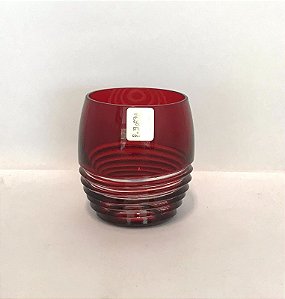 COPO COQUETEL CRISTAL STRAUSS - COR VERMELHO- CX 1 PÇ