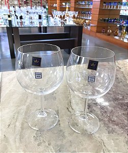 KIT TAÇAS GIN CRISTAL BOHEMIA - CX 2 PÇS