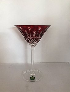 TAÇA DRY MARTINI CRISTAL IMPERATTORE BY STRAUSS - COR VERMELHO - CX 1 PÇ
