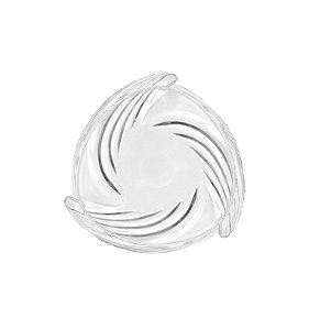 PRATO CRISTAL NACHTMANN EXACT 20 CM - CX 3 PÇS