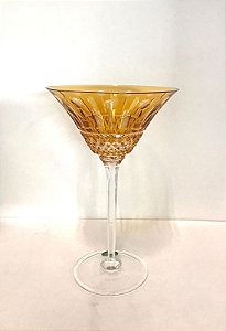 TAÇA DRY MARTINI CRISTAL IMPERATTORE BY STRAUSS - COR AMARELO- CX 1 PÇ