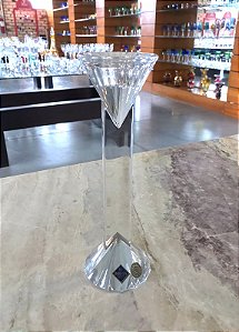 CASTIÇAL DE CRISTAL BOHEMIA 25 CM