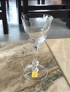 JOGO TAÇAS VINHO TINTO CRISTAL  STRAUSS - CX 6 PÇS