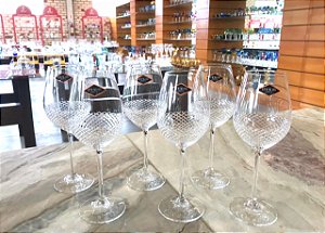 JOGO TAÇAS VINHO BRANCO CRISTAL NACHTMANN STRAUSS CLASSIC -  LAP. 050- CX 6 PCS