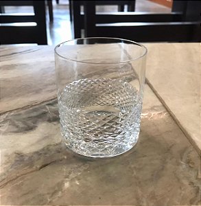 JOGO COPOS WHISKY CRISTAL BOHEMIA -  CX 6 PÇS