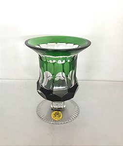VASO DE CRISTAL STRAUSS - COR VERDE - CX 1 PÇ