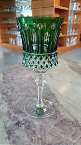 JOGO TAÇAS ÁGUA CRISTAL IMPERATTORE BY STRAUSS - COR VERDE - CX 6 PCS