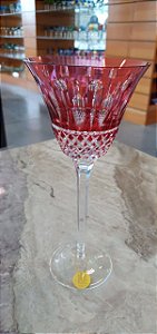TAÇA ÁGUA CRISTAL STRAUSS - COR RUBI  - CX 1 PC