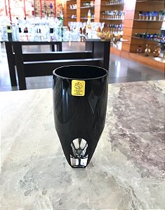 COPO LONG DRINK CRISTAL STRAUSS- COR PRETO- CX 1 PÇ