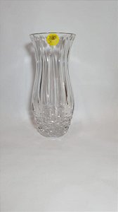 VASO CRISTAL STRAUSS LAPIDADO  19 CM