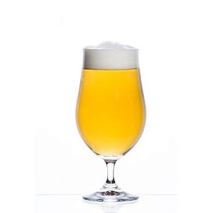 JOGO TAÇAS CERVEJA PILSEN CRISTAL BOHEMIA - CX 4 PÇS