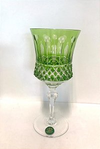 TAÇA ÁGUA CRISTAL IMPERATTORE BY STRAUSS - COR VERDE CLARO - CX 1 PC