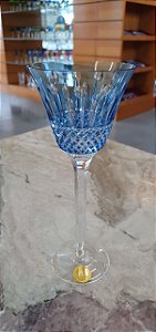 TAÇA VINHO BRANCO  STRAUSS - COR AZUL CLARO  - CX 1 PÇ