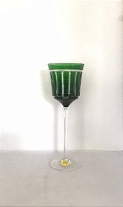 TAÇA CRISTAL VINHO BRANCO  STRAUSS - COR VERDE- CX 1 PÇ