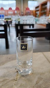COPO VODKA CRISTAL BOHEMIA - CX 6 PÇS