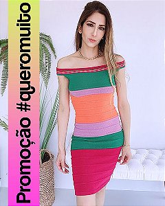 Vestido Tricot Color (Modal) - BLJ