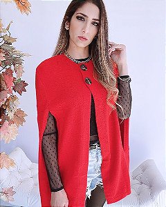 Capa Poncho Tricot (Mousse) - BLS ★