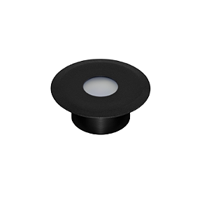 Balizador 0,5w Preto Bivolt 2700k 58lm irc>80 ip66 externo direct light