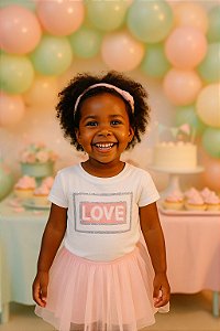 T-shirts Infantil menina Branca