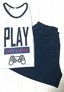 Pijama Infantil Regata Play Branco