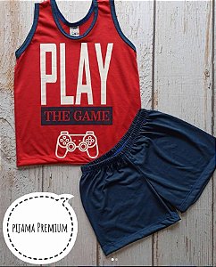 Pijama Infantil Regata Play Vermelho