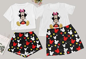 Pijama Infantil Mickey e Minnie