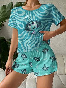 Pijama Adulto Feminino Divertidamente Inveja