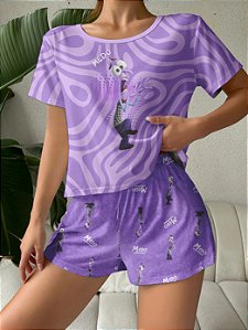 Pijama Adulto Feminino Divertidamente Tédio