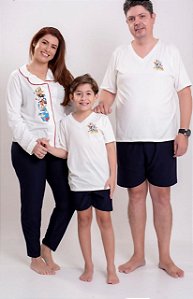Kit Pijama Família Disney