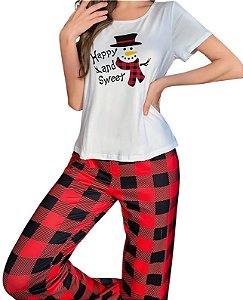 Pijama Feminino Natalino
