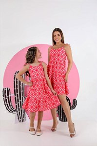 Vestido Tal Mãe, Tal Filha Manuzinha – Kit Mãe e Filha