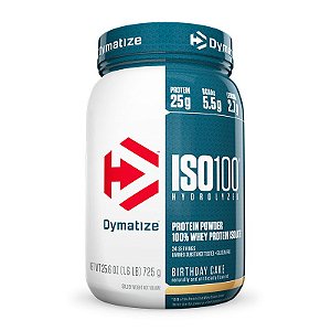 ISO100 100% Hidrolisado 1,6lbs (726g) - Dymatize