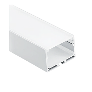 Perfil de LED Branco Sobrepor 3x2cm Barra 2m