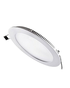 Plafon LED 24w Embutido Redondo Branco Neutro