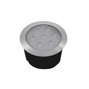 Balizador de Chão Branco Quente 7w