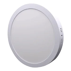 Plafon LED 24w Sobrepor Redondo Branco Frio