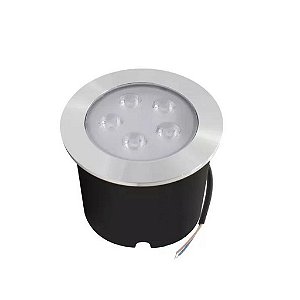 Balizador de Chão Branco Quente 5w