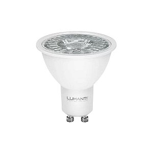 Lâmpada LED mini Dicróica/MR11 3,5w GU10 Branca Quente