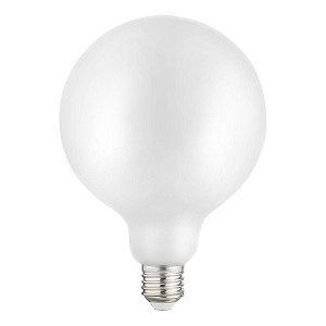 Lâmpada LED Filamento G95 Leitosa 4w Ambar