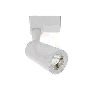 Spot Led 7w Branco Direcionável Para Trilho Eletrificado Branco Frio