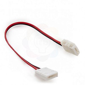 Conector Emenda com Fio para Fita de Led 3528