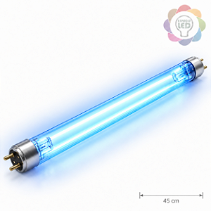Lâmpada UV Germicida 15W Tubular T8 G13 45 cm
