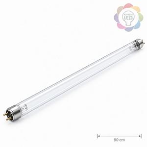 Lâmpada UV Germicida 30W Tubular T8 G13 90 cm