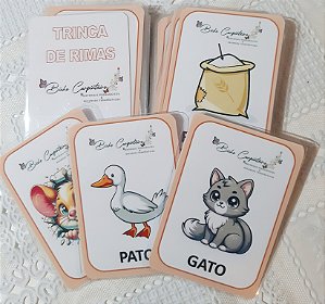 TRINCA DE RIMAS | BARALHO DIDÁTICO