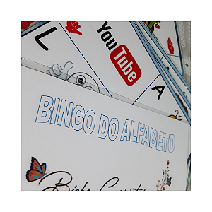 Bingo Educativo Letras do Alfabeto | Jogo Educativo | Educação Infantil | 20 Cartelas + 1 Baralho para sorteio