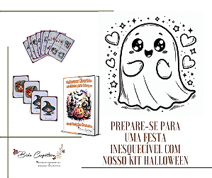 Halloween Divertido - Kit com 2 Jogos e 1 Caderno de Atividades  Arquivo Digital (PDF)