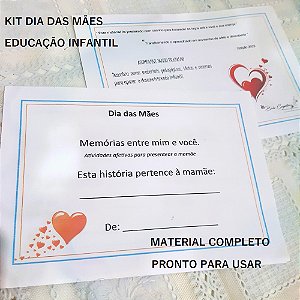 Kit Dia das Mães – Atividades Afetivas para Educação Infantil