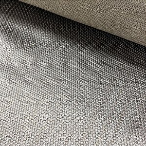 Tecido Revestimento Chevron Cinza