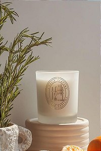 Vela perfumada alecrim